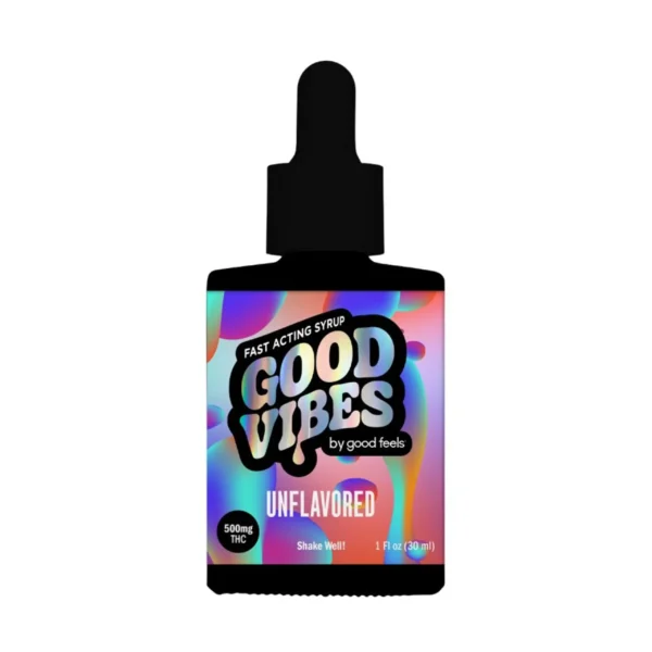 Good Vibes 500mg Unflavored Syrup Tinctures